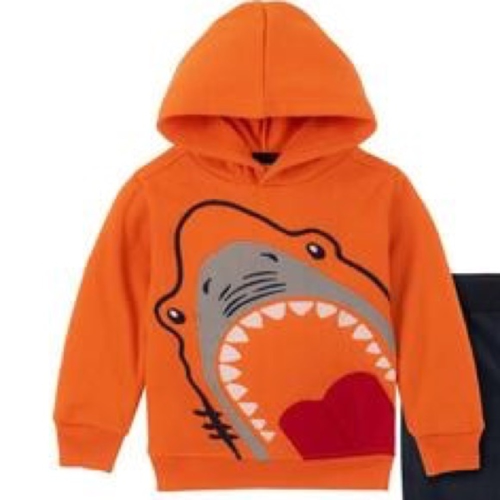 Kids Headquarters Toddler Boy Kids Headquarters Shark Hoodie